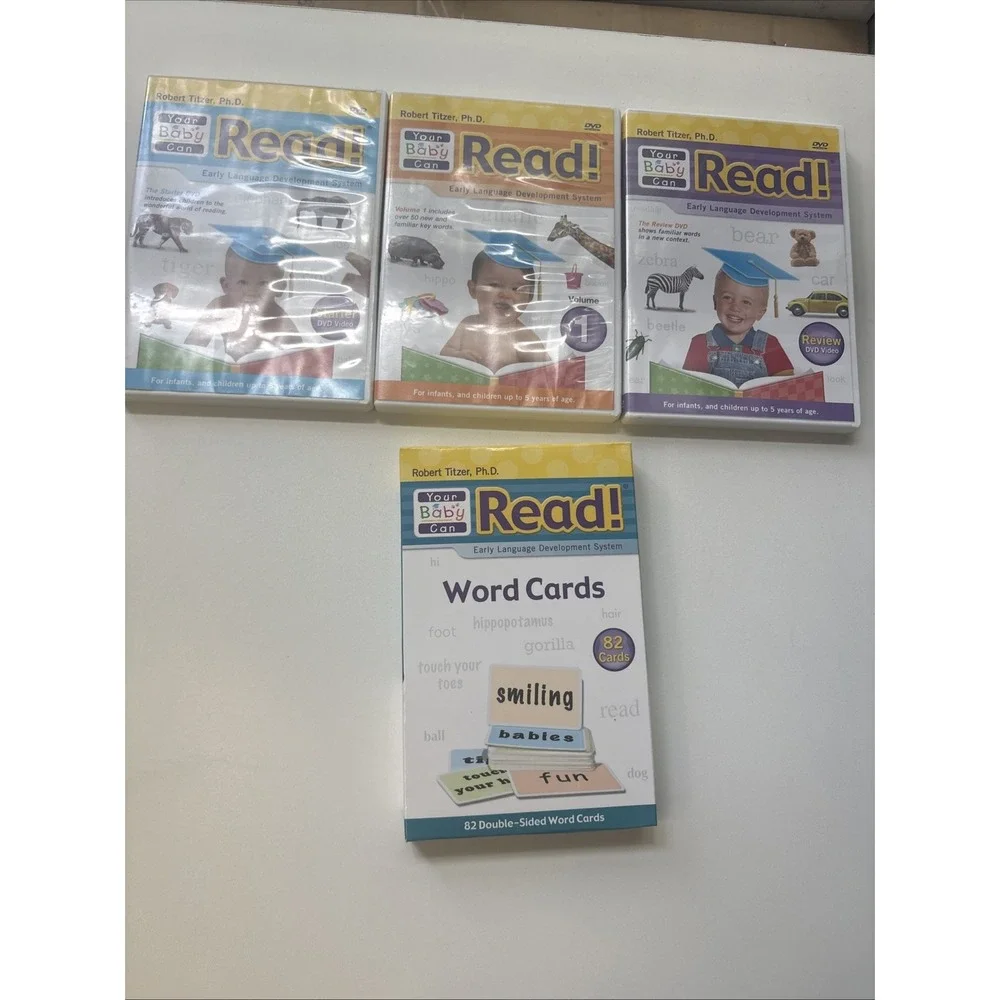 Your Baby Can Read Early Language Development System 3 DVD/Word Card Bundle